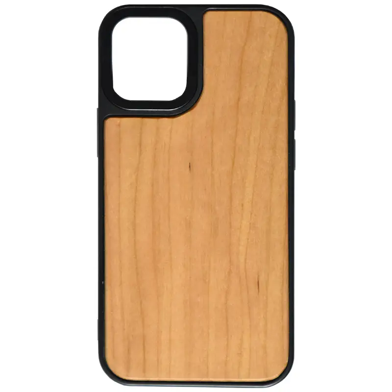 Dual Lens Apple 12/13 Wooden Mobile Phone Case Bamboo - Image 7