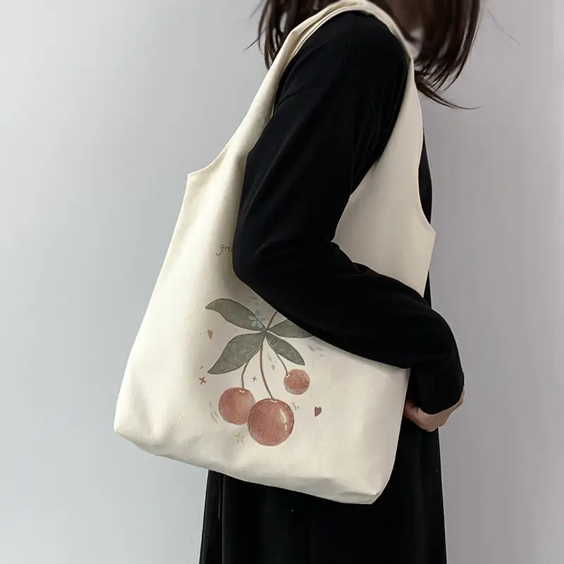Artistic Canvas Bag Women's Single Shoulder Large Capacity — feature 10