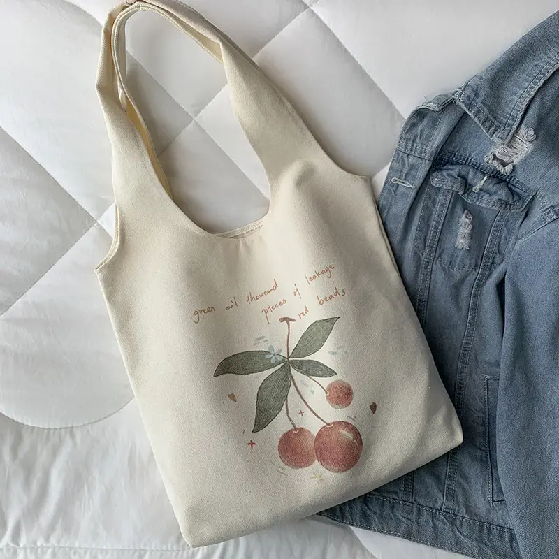 Artistic Canvas Bag Women's Single Shoulder Large Capacity — feature 14