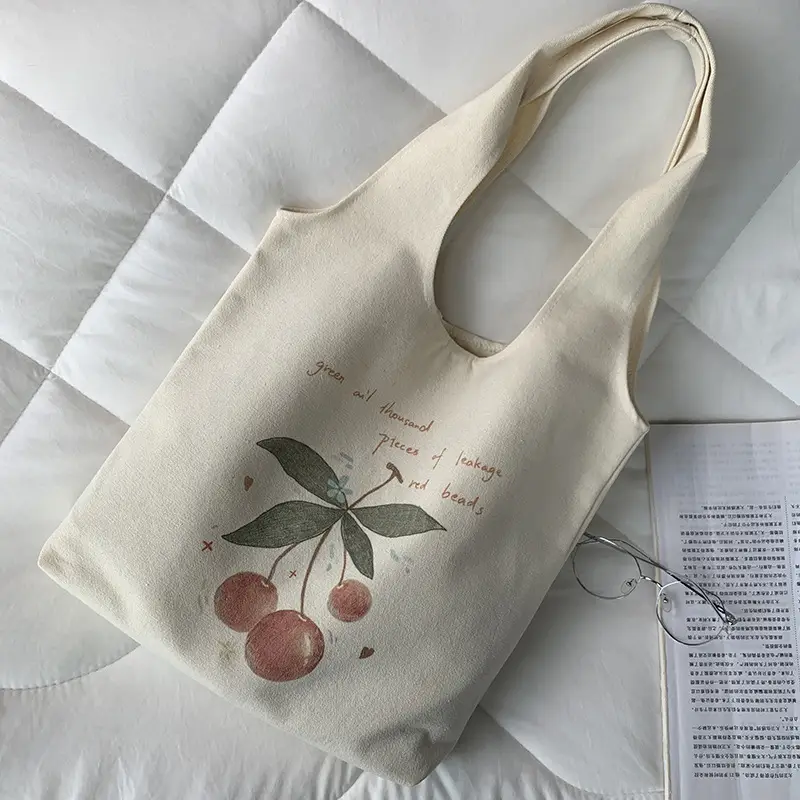 Artistic Canvas Bag Women's Single Shoulder Large Capacity — feature 15