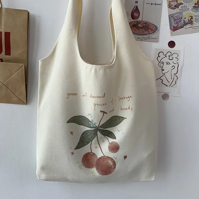 Artistic Canvas Bag Women's Single Shoulder Large Capacity — feature 22