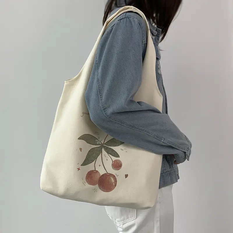 Artistic Canvas Bag Women's Single Shoulder Large Capacity — feature 9
