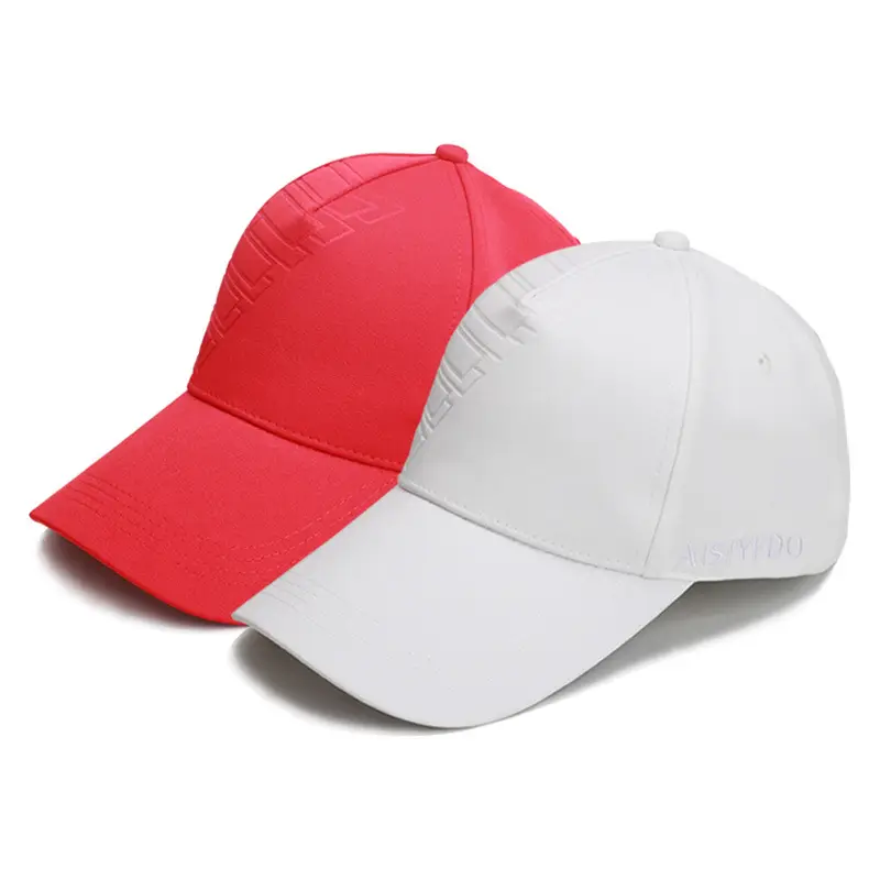 Red Geometric Baseball Cap for Men Women - Image 4