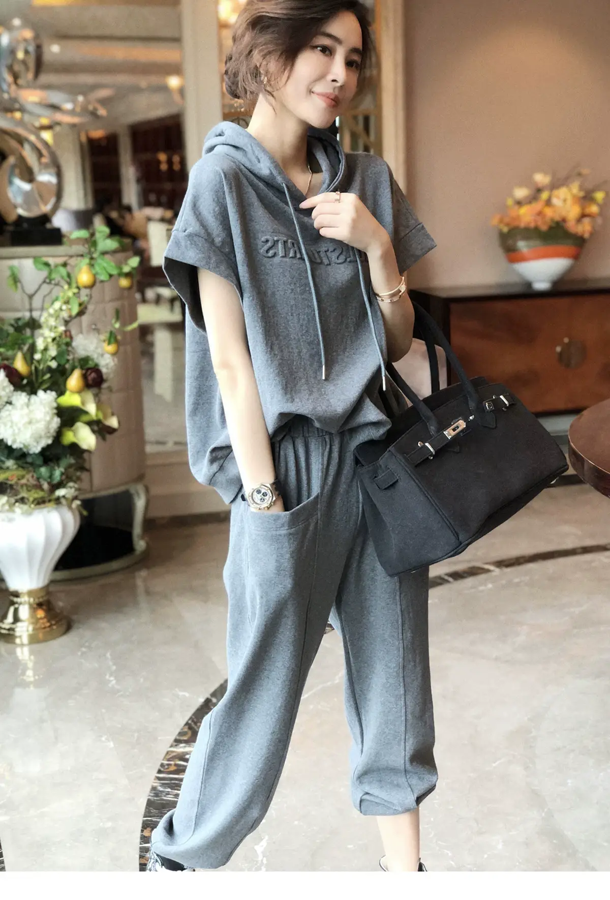 Women European Style Slim Sports Casual Suit 2025 — feature 18