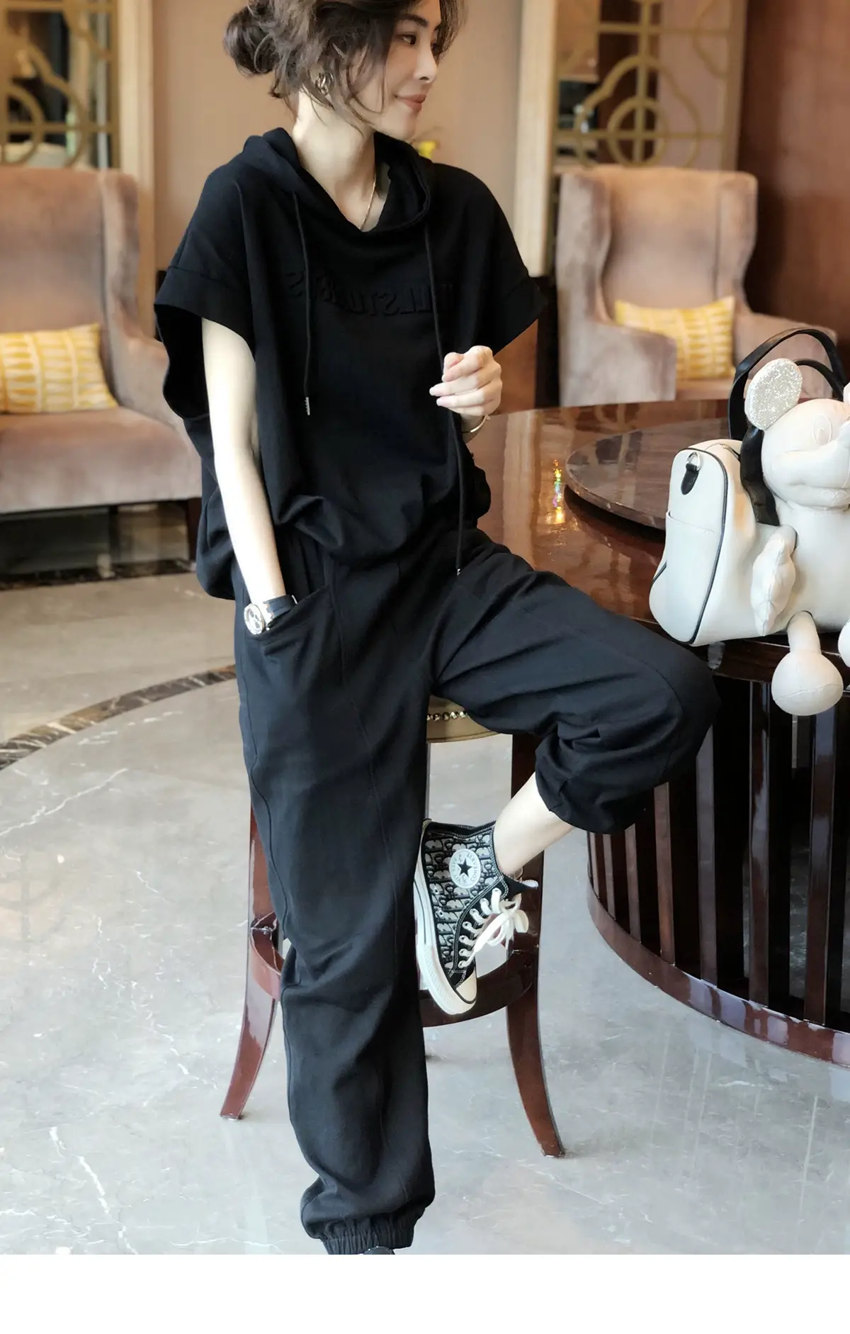 Women European Style Slim Sports Casual Suit 2025 — feature 6