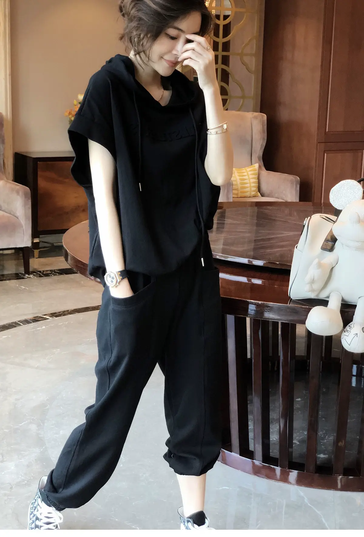 Women European Style Slim Sports Casual Suit 2025 — feature 9