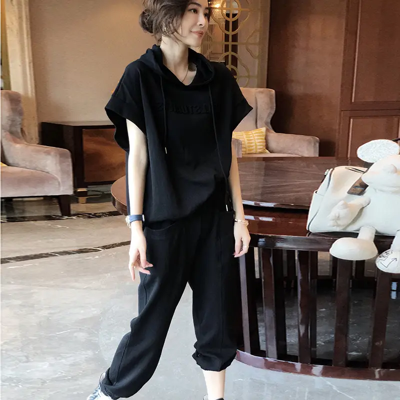 Women European Style Slim Sports Casual Suit 2025 - Image 2