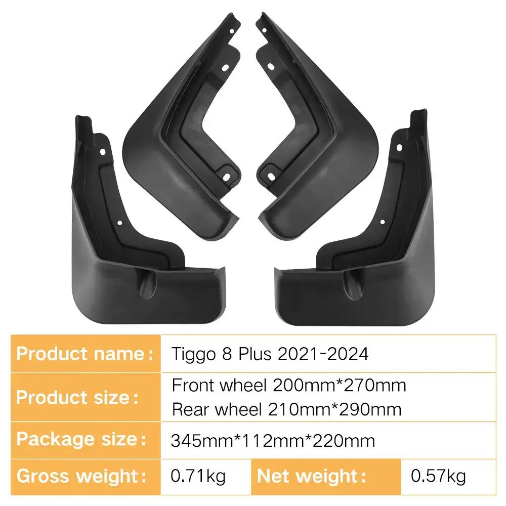 Suitable for Chery Ruihu Tiggo 8 PLUS 2021-2024 foreign trade cross-border automobile tire fender leather