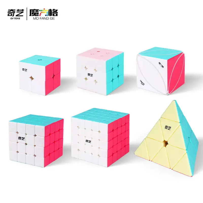 Neon Rubik's Cube for Kids Educational Toy - Image 8