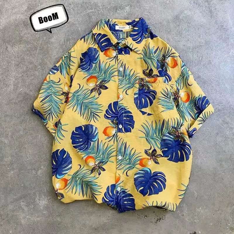 Women's Printed Floral Kimono Short Sleeve Summer Wear