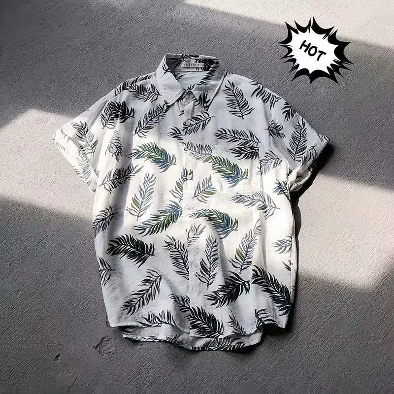 Women's Printed Floral Kimono Short Sleeve Summer Wear