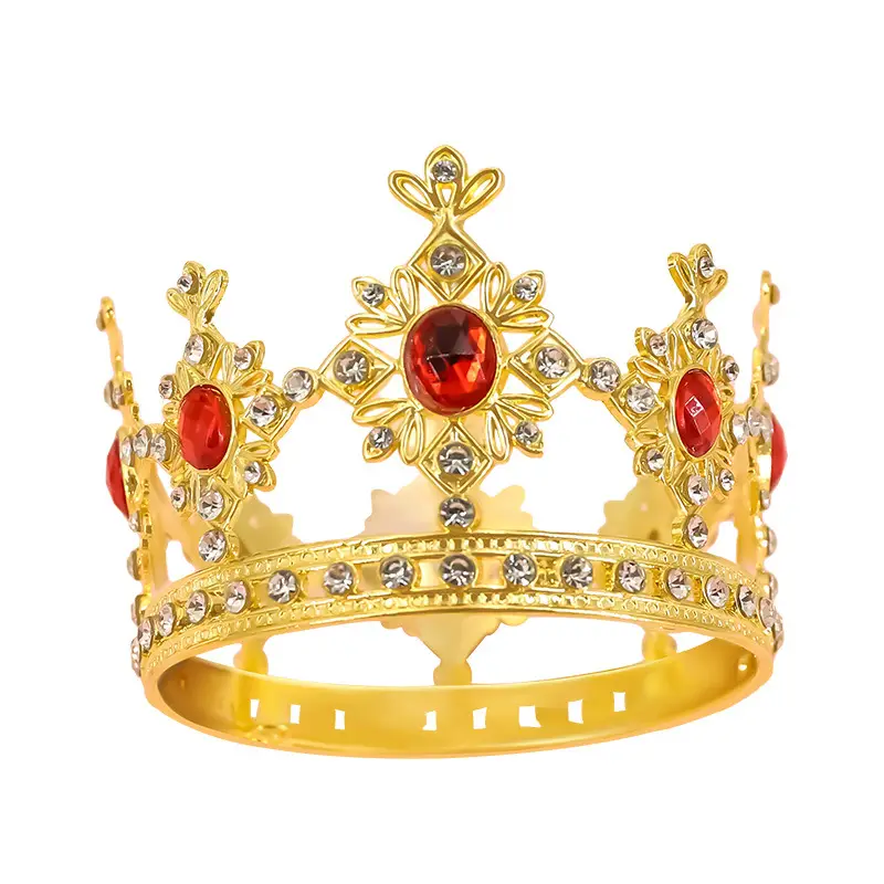 Silver Crystal Crown for Kids Birthday or Party Decor