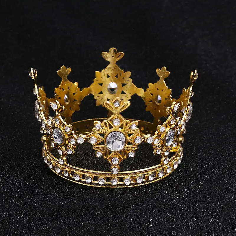 Silver Crystal Crown for Kids Birthday or Party Decor — feature 9