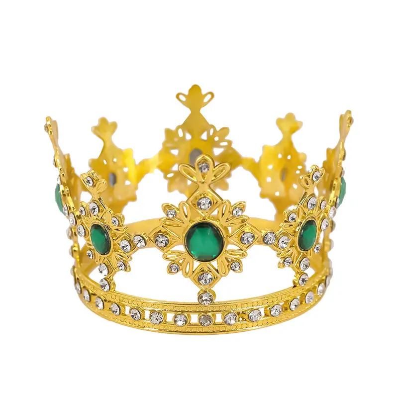 Silver Crystal Crown for Kids Birthday or Party Decor