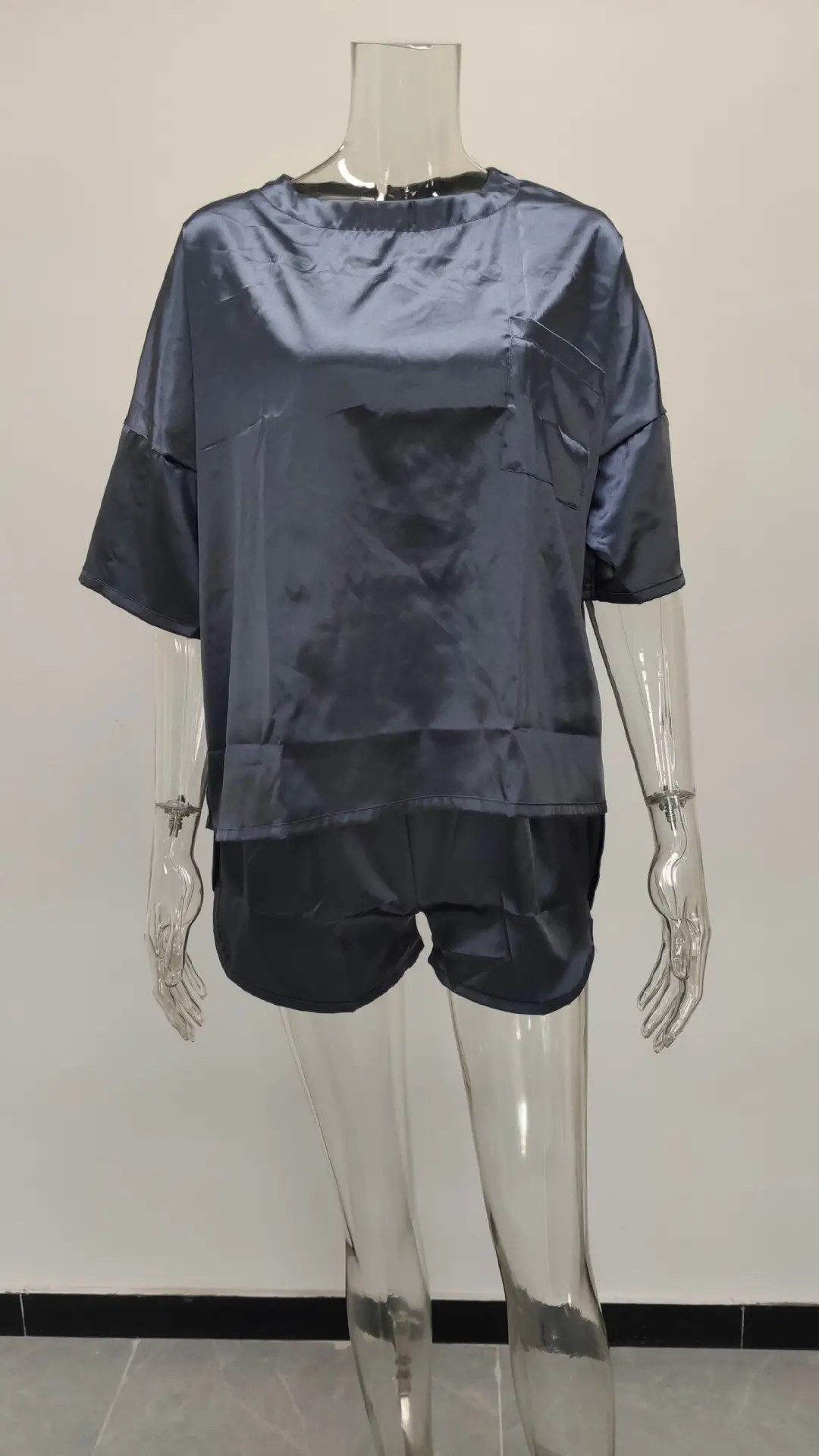 Women Silk Casual Set White 2026 Spring — feature 12