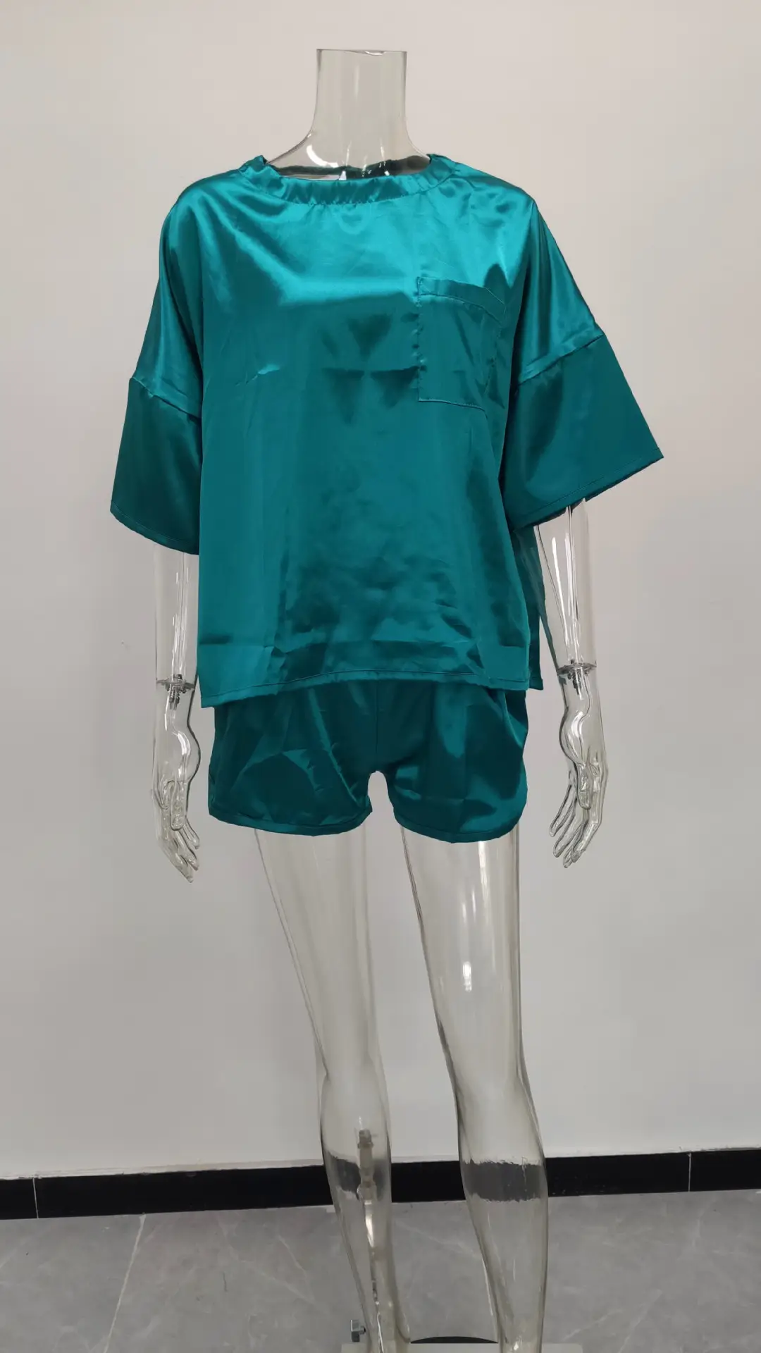 Women Silk Casual Set White 2026 Spring — feature 13