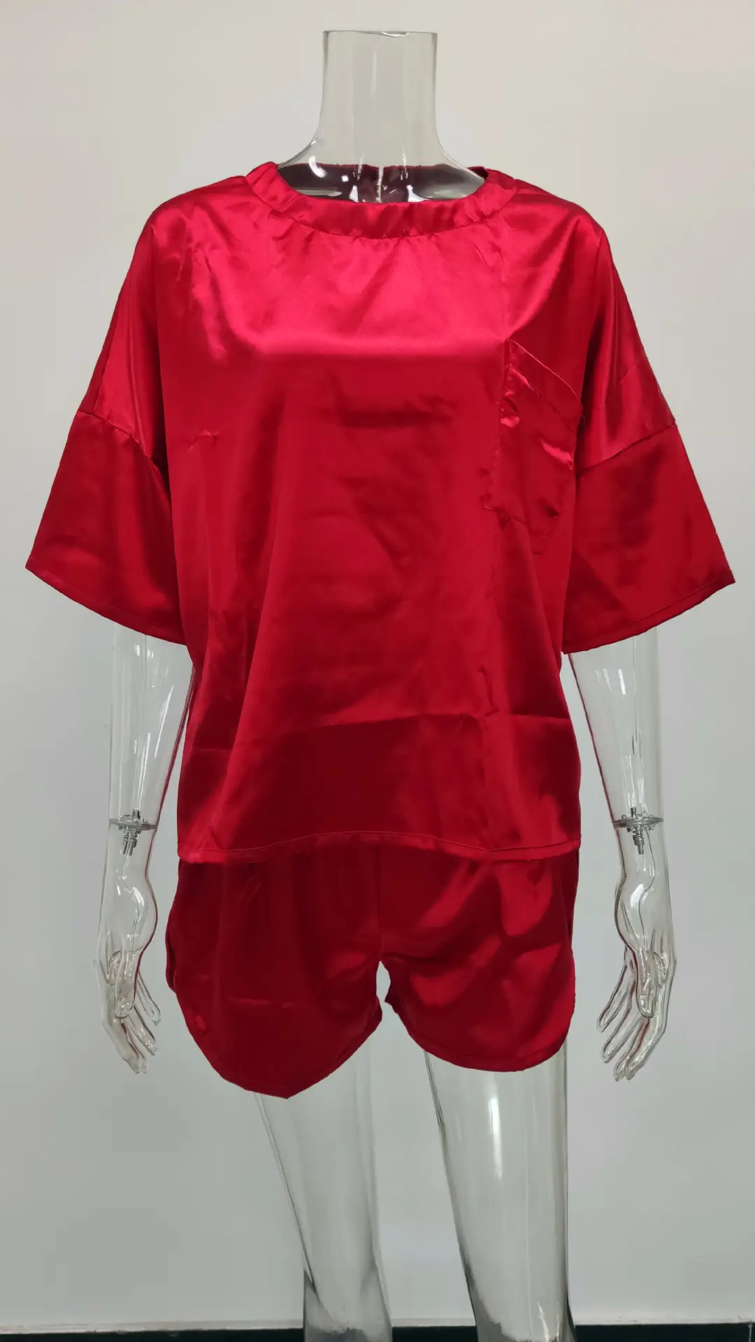 Women Silk Casual Set White 2026 Spring — feature 14