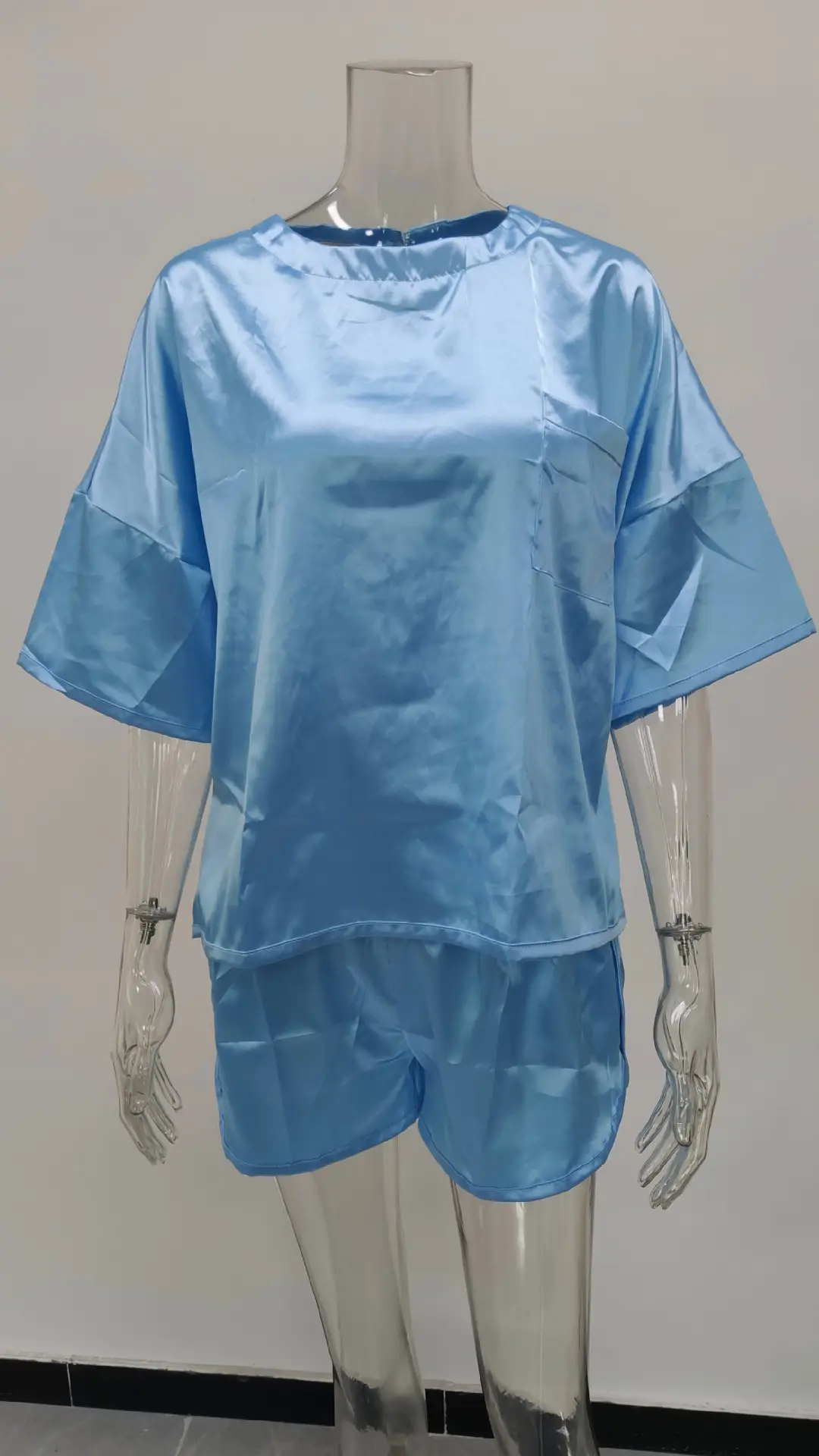 Women Silk Casual Set White 2026 Spring — feature 15