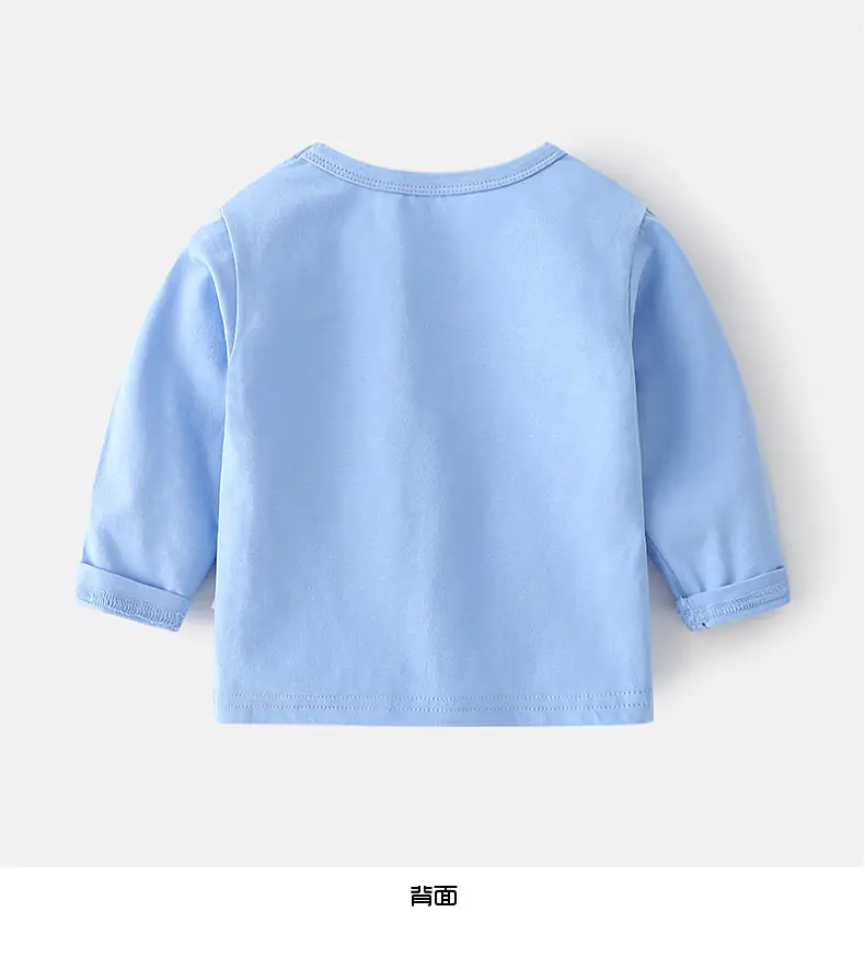 Baby Pink Long Sleeve T-Shirt with Bear Print — feature 12
