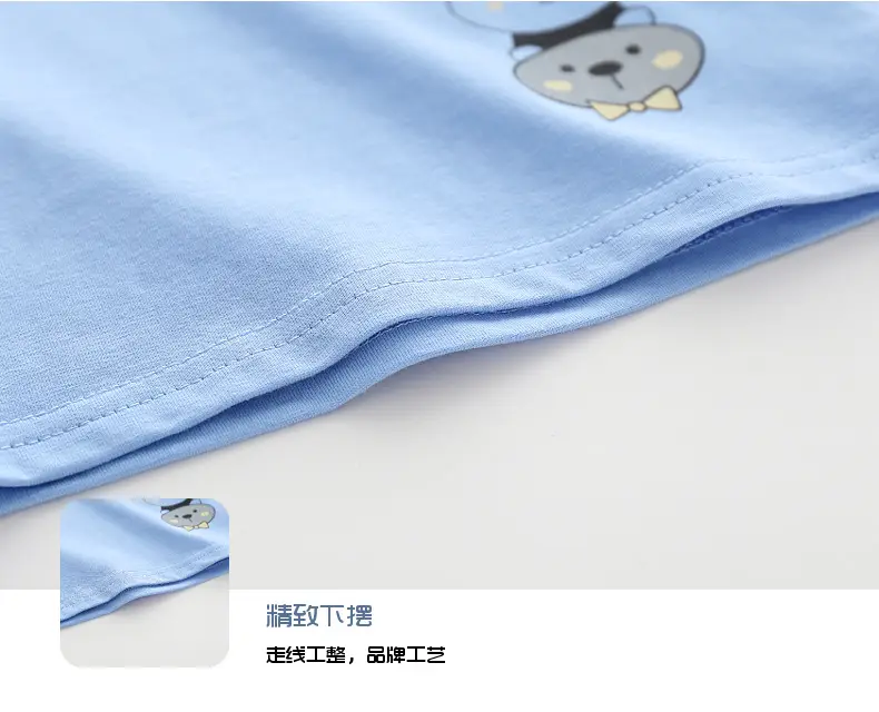 Baby Pink Long Sleeve T-Shirt with Bear Print — feature 16