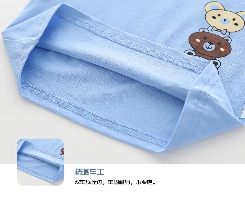 Baby Pink Long Sleeve T-Shirt with Bear Print — feature 17