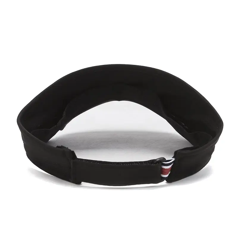 Women's Black Hollow Sun Hat for Sports & Travel - Image 12