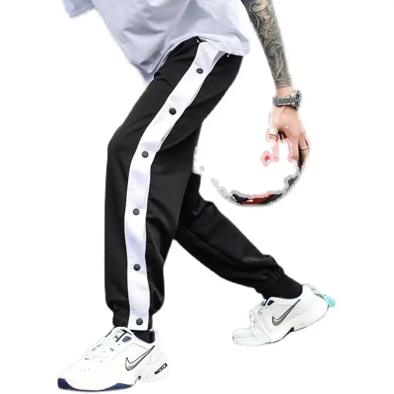 Men Ice Silk Buttoned Pants Summer Large - Image 7