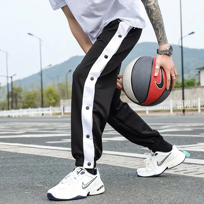 Men Ice Silk Buttoned Pants Summer Large — feature 20