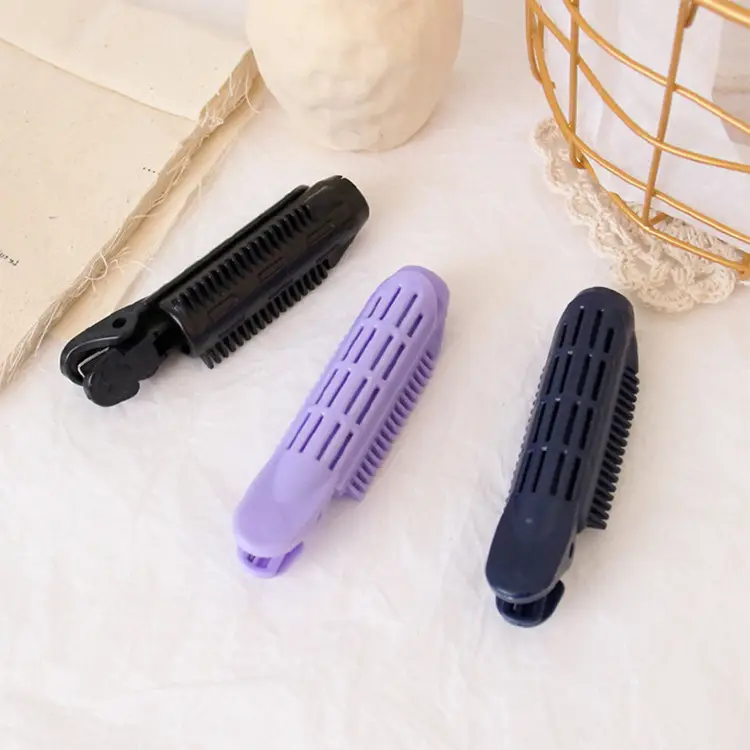 Purple Hair Root Clip for Girls & Women