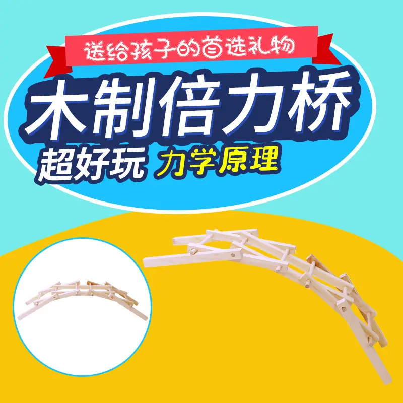 Kids DIY Science Toy Set Wooden STEM Toys - Image 2