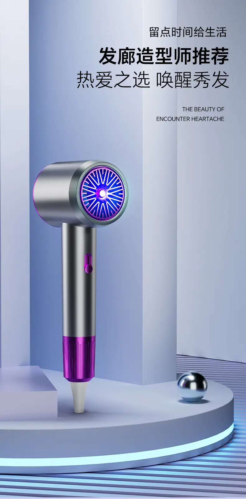 High Speed Hair Dryer with Negative Ion Technology — feature 19
