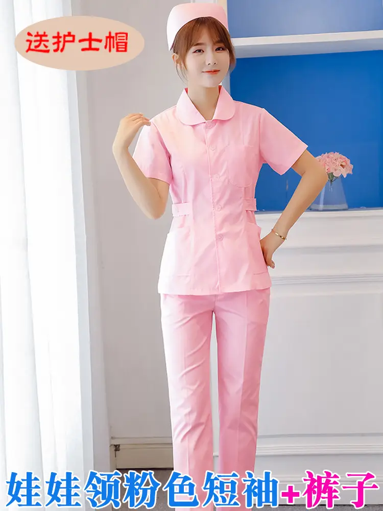 Nurses White Long Sleeve Top Short Sleeve Hospital Wear - Image 16
