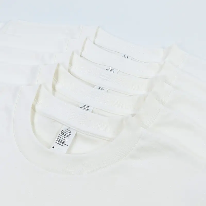 Black Crew Neck T-Shirt 250g Cotton