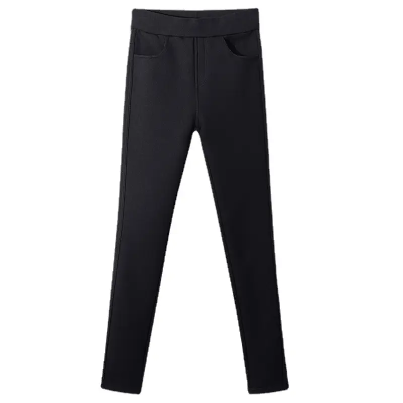 Women Elastic Black Leggings Summer Wear 2021 - Image 6