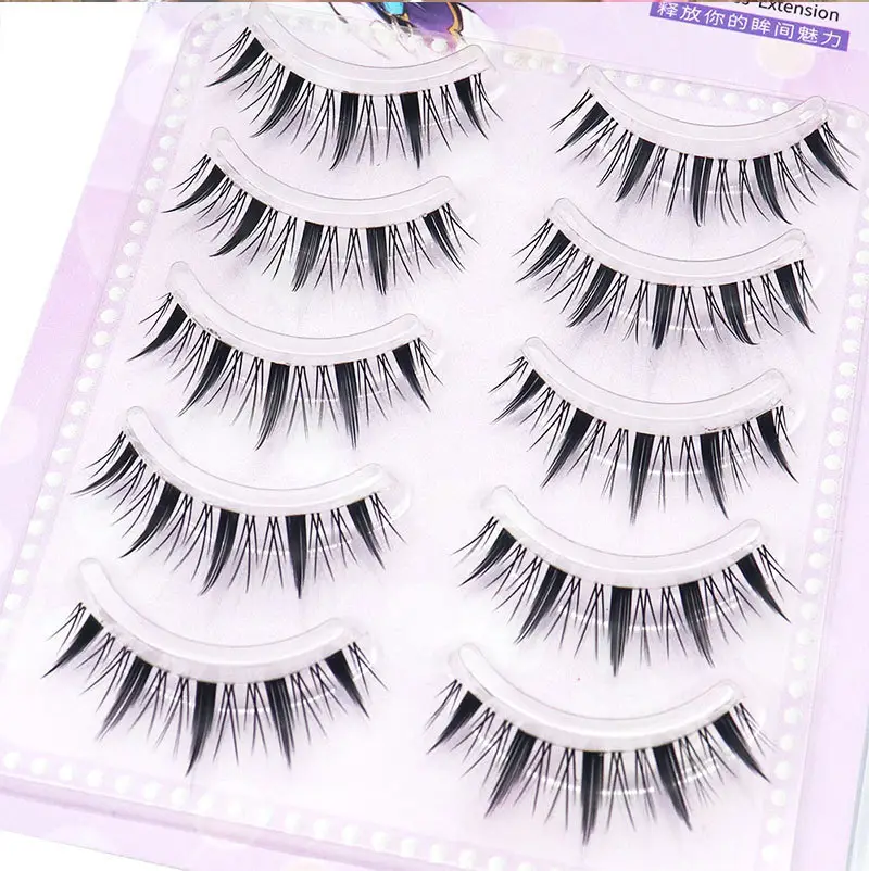 False Eyelashes for Daily Wear Double Style - Image 14