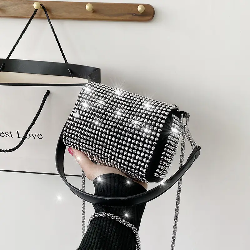 Bright Diamond Crossbody Bag for Women - Image 3