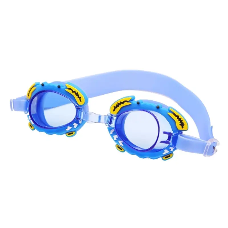 Children's crab swimming goggles children's swimming goggles learning swimming glasses baby cartoon swimming equipment manufacturers wholesale bags