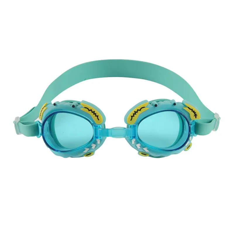 Children's crab swimming goggles children's swimming goggles learning swimming glasses baby cartoon swimming equipment manufacturers wholesale bags