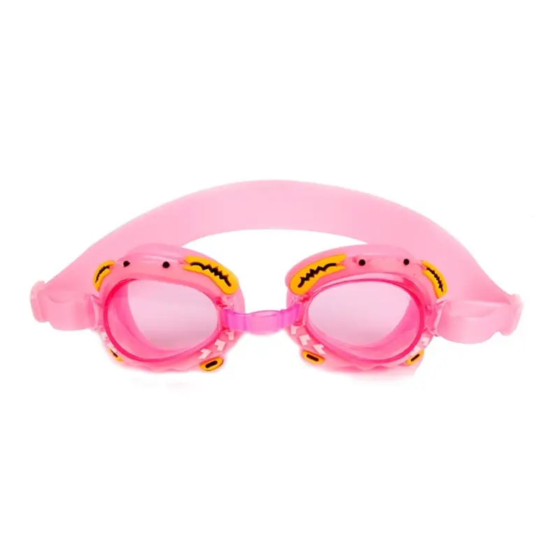 Children's crab swimming goggles children's swimming goggles learning swimming glasses baby cartoon swimming equipment manufacturers wholesale bags