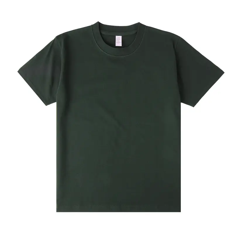 Men's Maroon Cotton T-Shirt Short Sleeve Couple Wear - Image 17