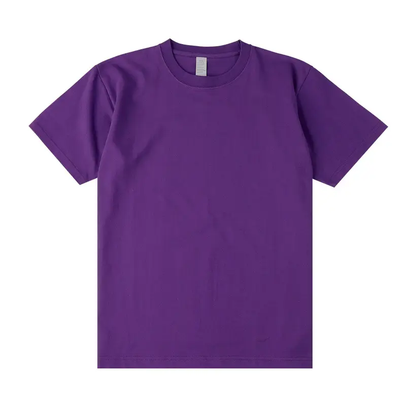 Men's Maroon Cotton T-Shirt Short Sleeve Couple Wear - Image 26