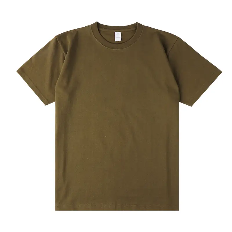 Men's Maroon Cotton T-Shirt Short Sleeve Couple Wear - Image 32