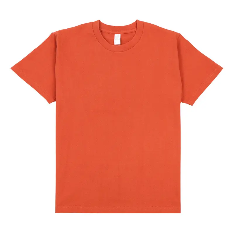 Men's Maroon Cotton T-Shirt Short Sleeve Couple Wear - Image 8
