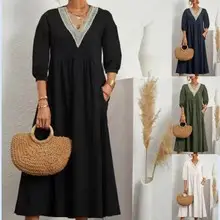 Linen 7-Point Lantern Sleeve Tulle Shirt Green — feature 7