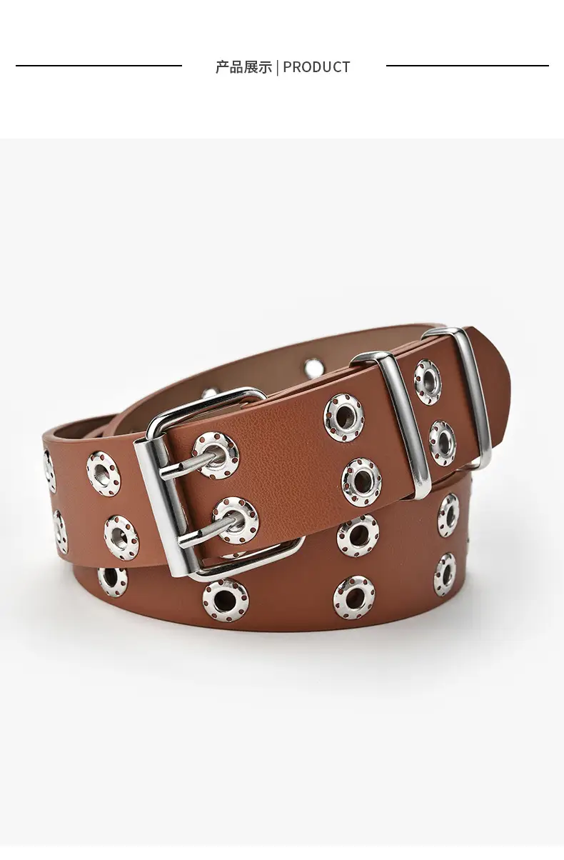 Silver PU Belt with Diamond Buckle for Women — feature 41