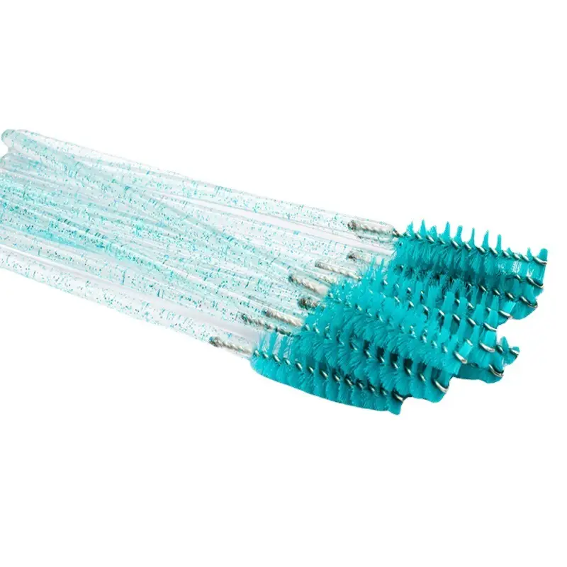 Crystal Rod Eyelash Curl Brush Green Disposable - Image 15