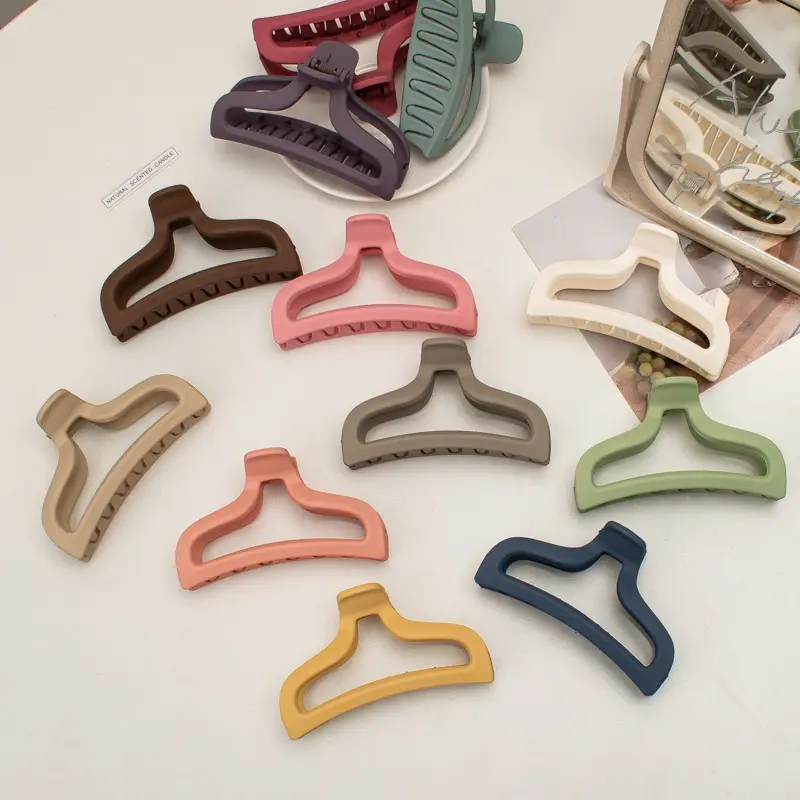 Frosted Hair Clip for Women Large Shark Clip - Image 50