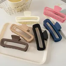 Frosted Hair Clip for Women Large Shark Clip — feature 11