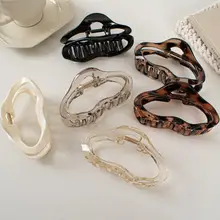 Frosted Hair Clip for Women Large Shark Clip — feature 4