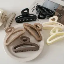 Frosted Hair Clip for Women Large Shark Clip — feature 9
